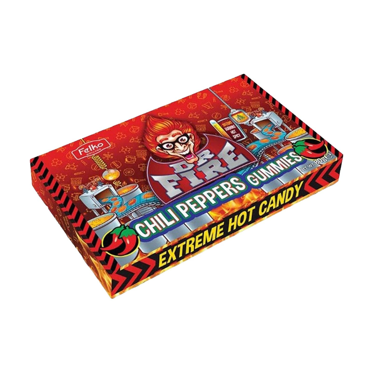 Dr Fire Chili Peppers Gummies 80 g
