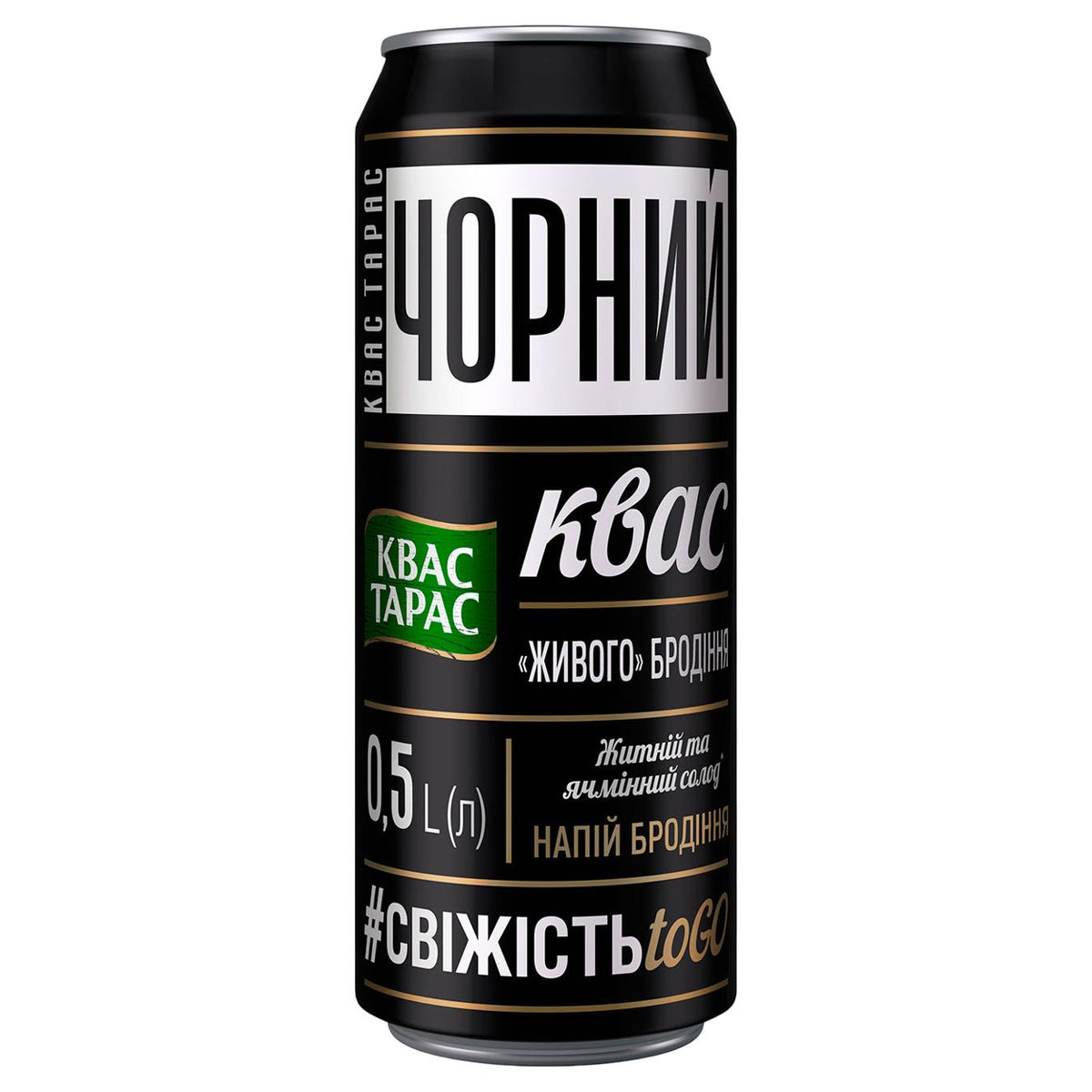 Kvas Taras Chorniy (kvas noir) 500 ml canette