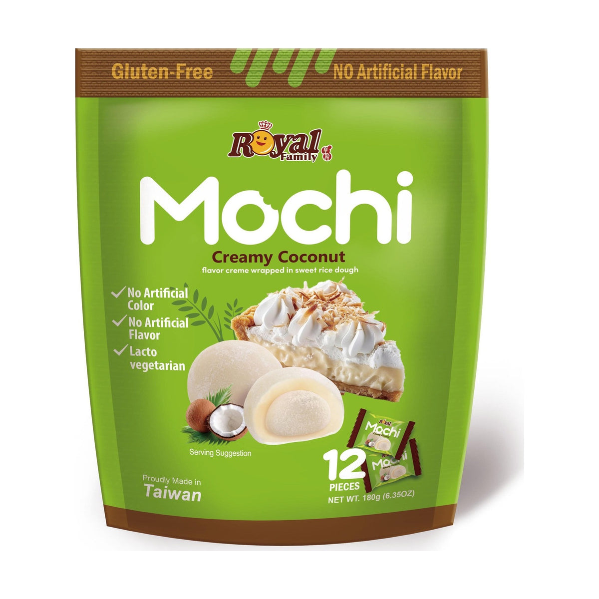 Royal Family Mochi Noix de Coco Crémeuse 180 g