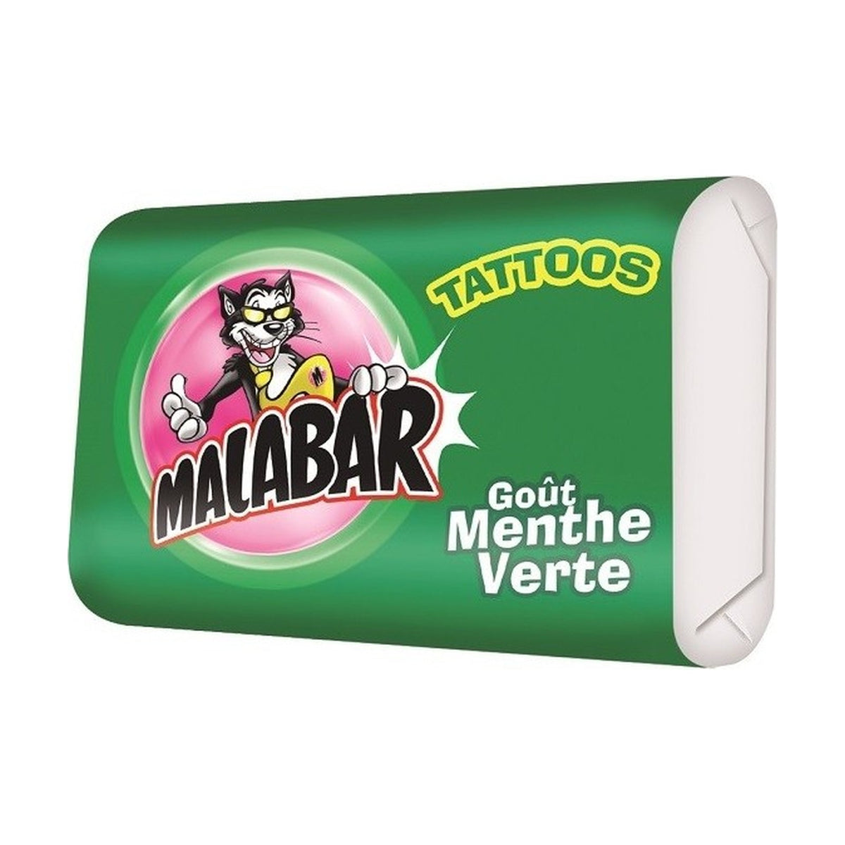 Malabar Bubble Gum Menthe Verte Tattoos à la pièce