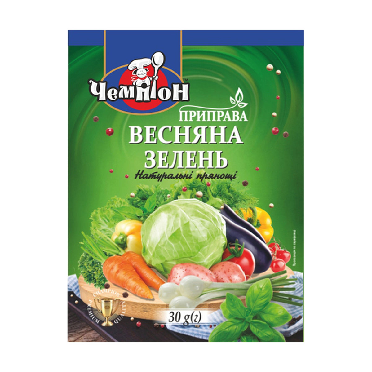 Champion, assaisonnement Verdure printanière 30 g