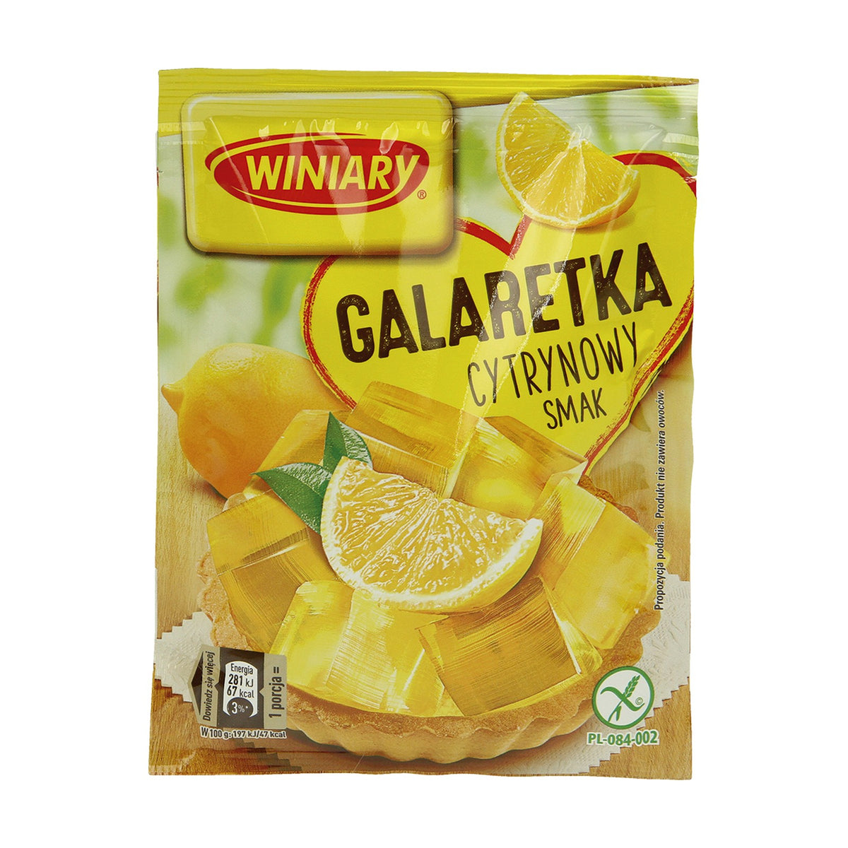 Winiary, gelée dessert saveur citron 71 g
