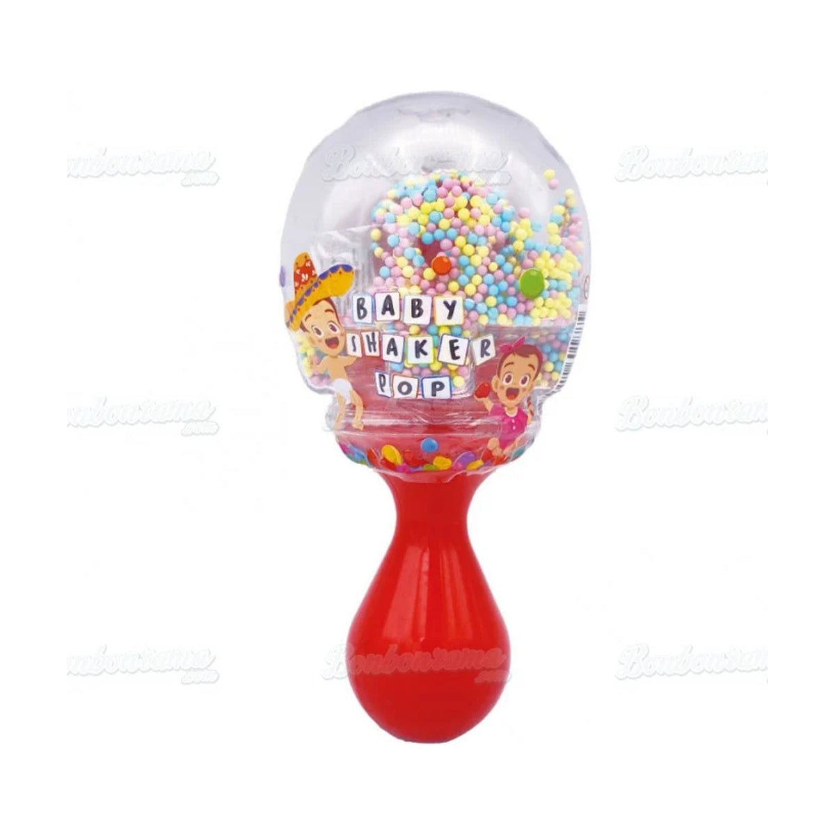 Baby Shaker Pop, sucette hochet bonbon 22 g