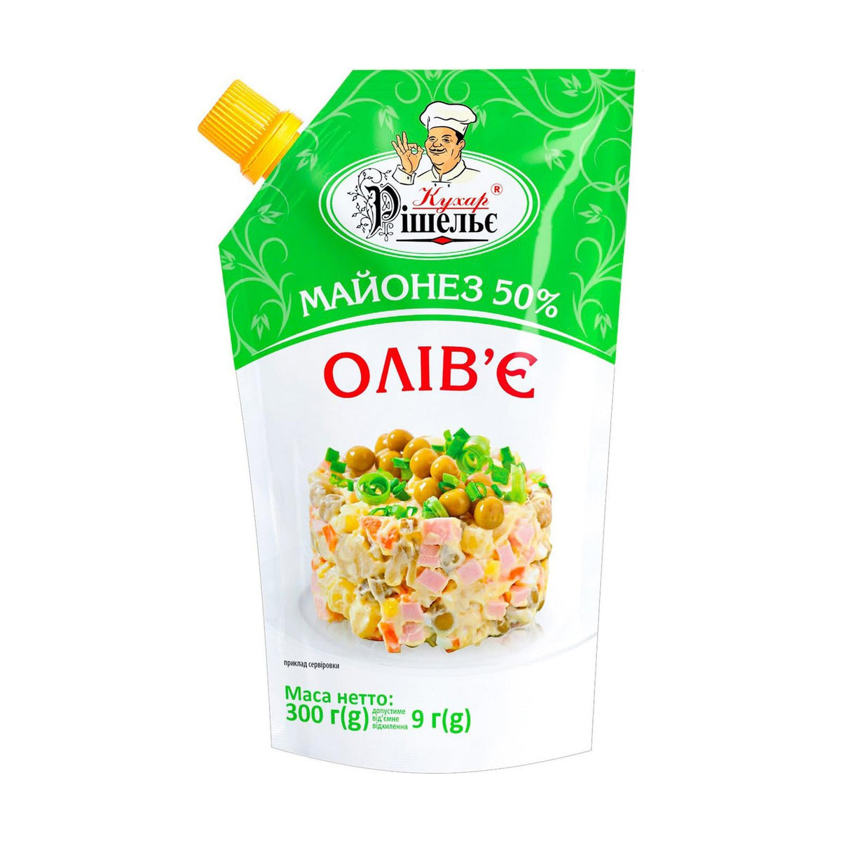 Kukhar Richelieu, mayonnaise 50 % Olivier 300 g