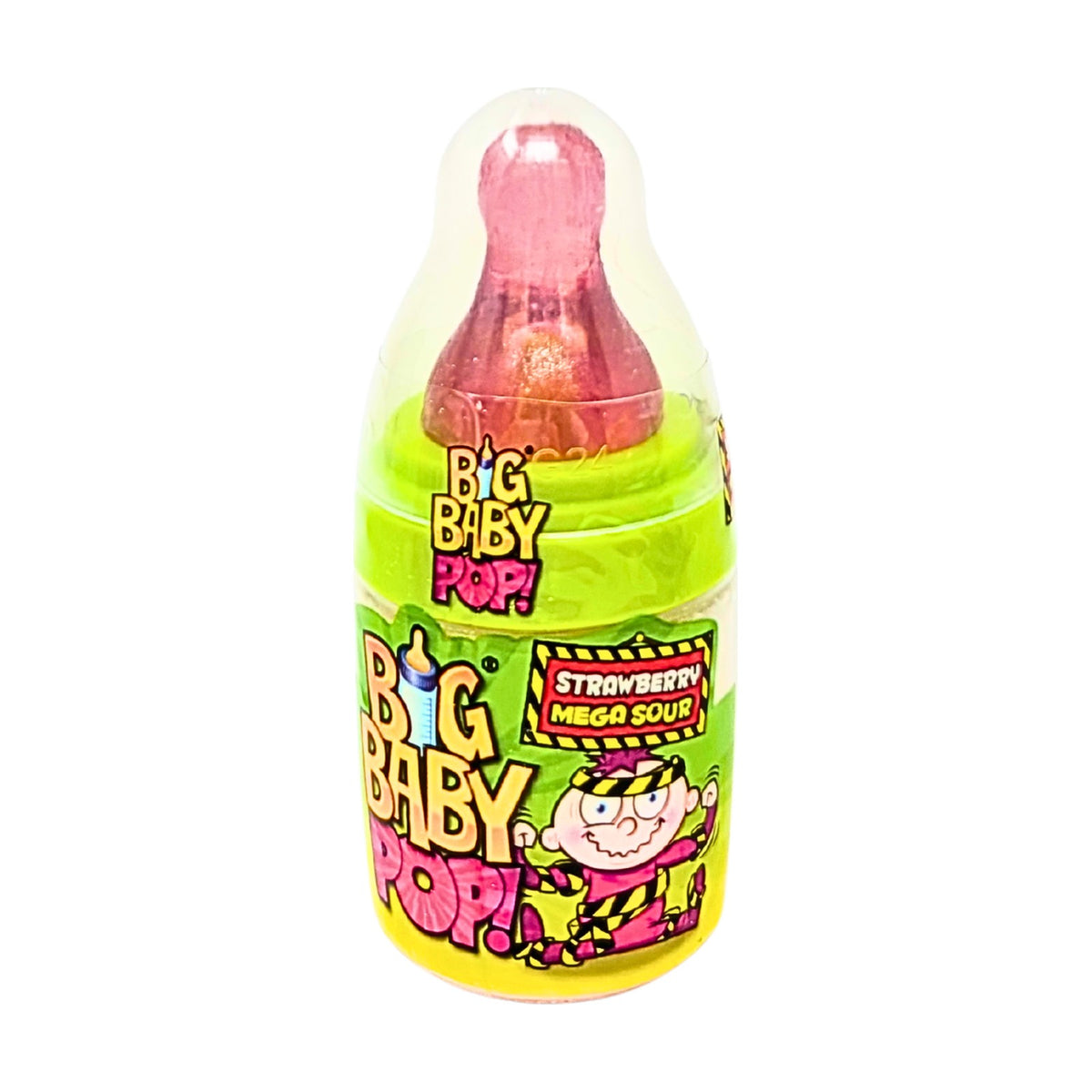 Big Baby Pop Mega Sour Fraise