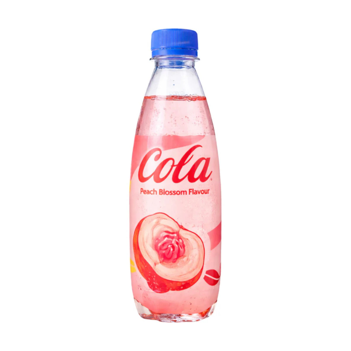 Cola Peach Blossom, soda cola saveur fleur de pêcher 400 ml