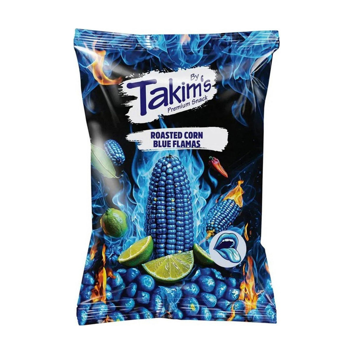 Takim Maïs grillé Blue Flamas citron vert épicé 100 g