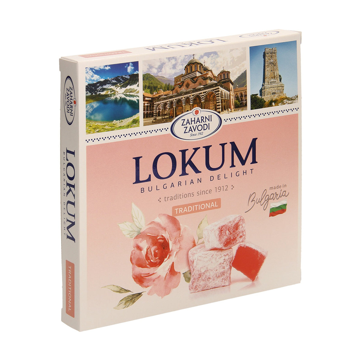 Zaharni Zavodi, Loukoum bulgare traditionnel à la rose 170 g