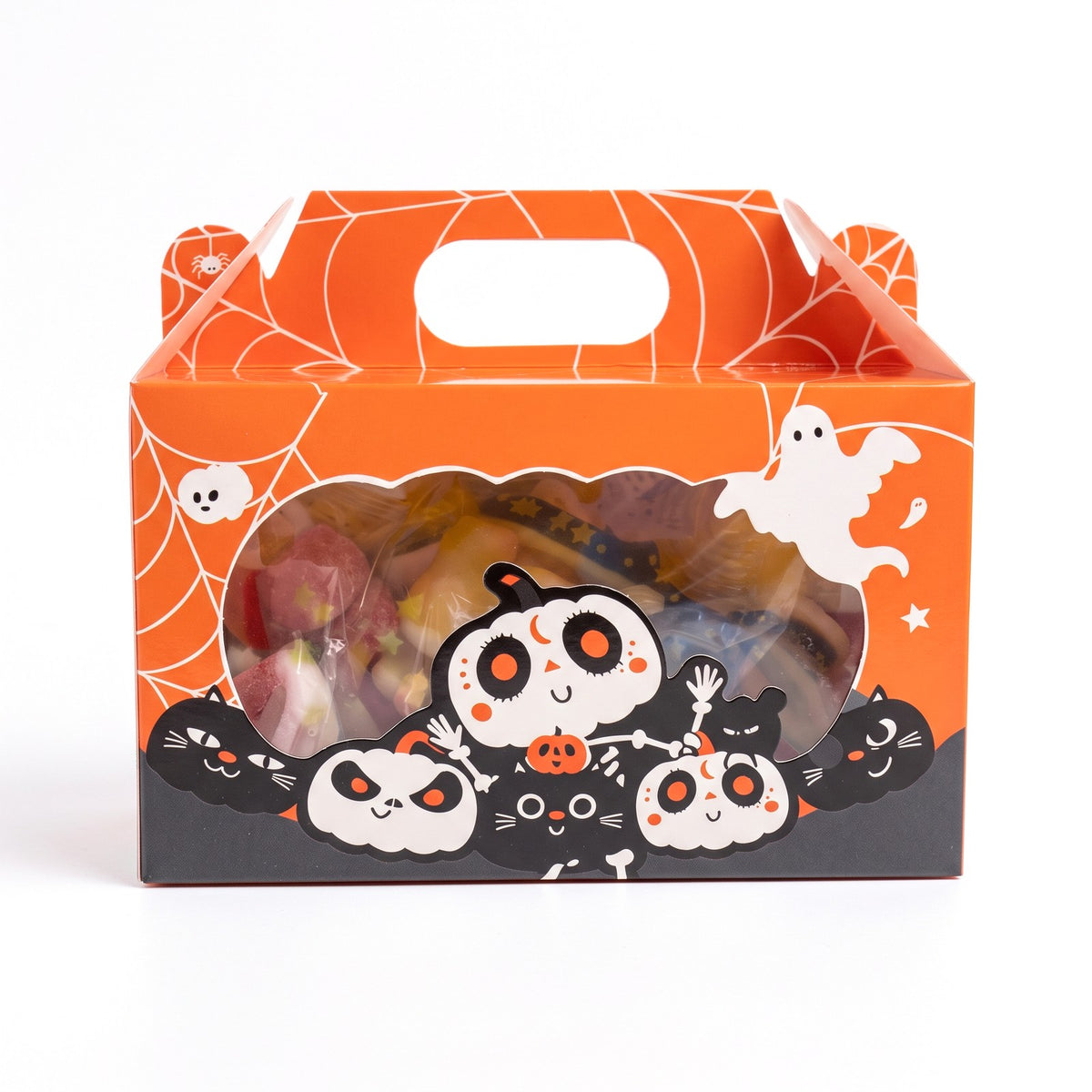 Sweet Vibes, Mini coffret Halloween garni à fenêtre orange