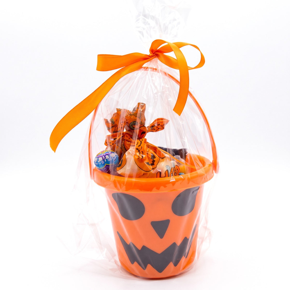 Pack Halloween avec seau citrouille
