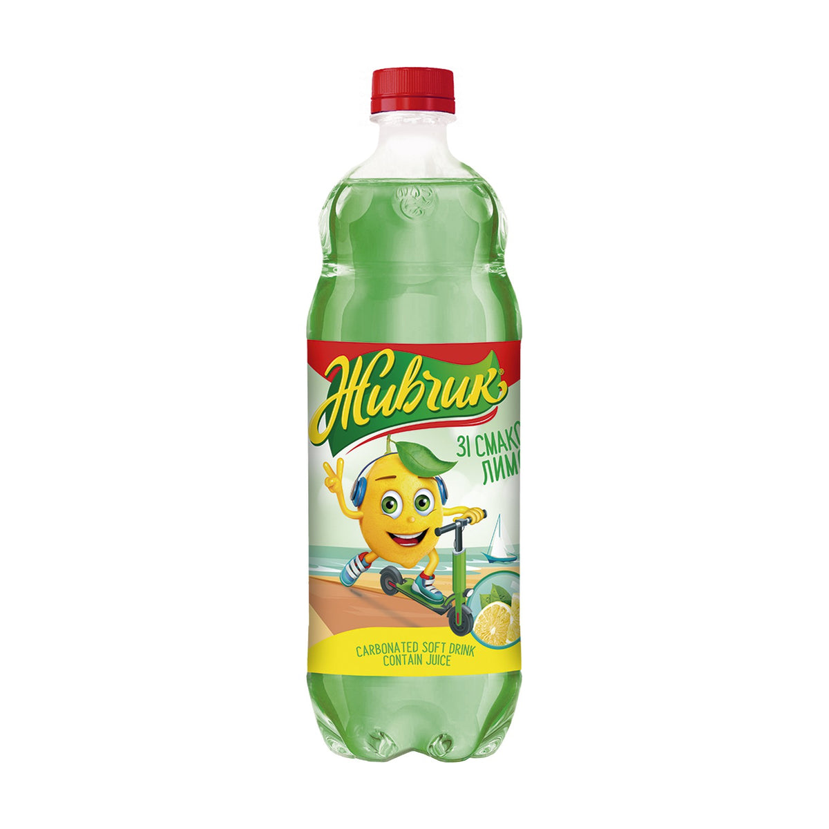 Zhivchik, limonade gazeuse saveur citron 1 L
