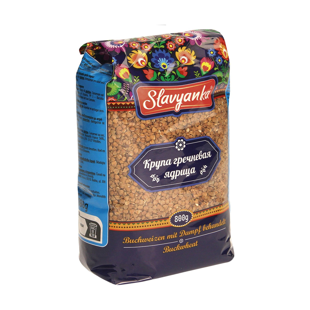 Slavyanka, sarrasin décortiqué en paquet de 800 g