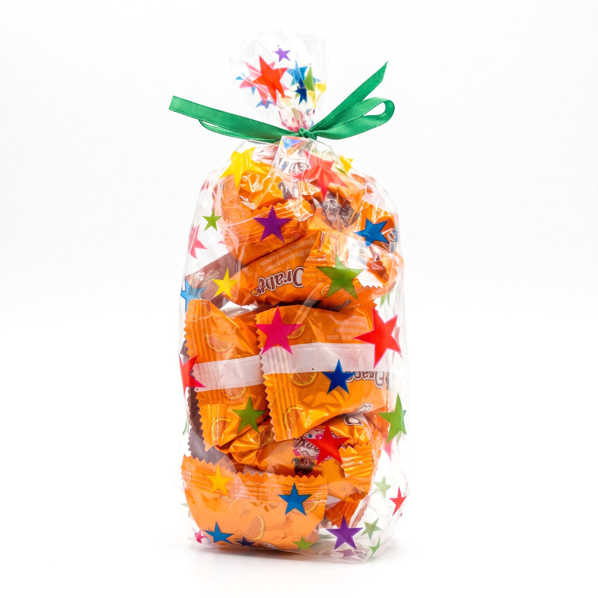 Yumsmash, bonbons au chocolat au lait fourrés à l'orange