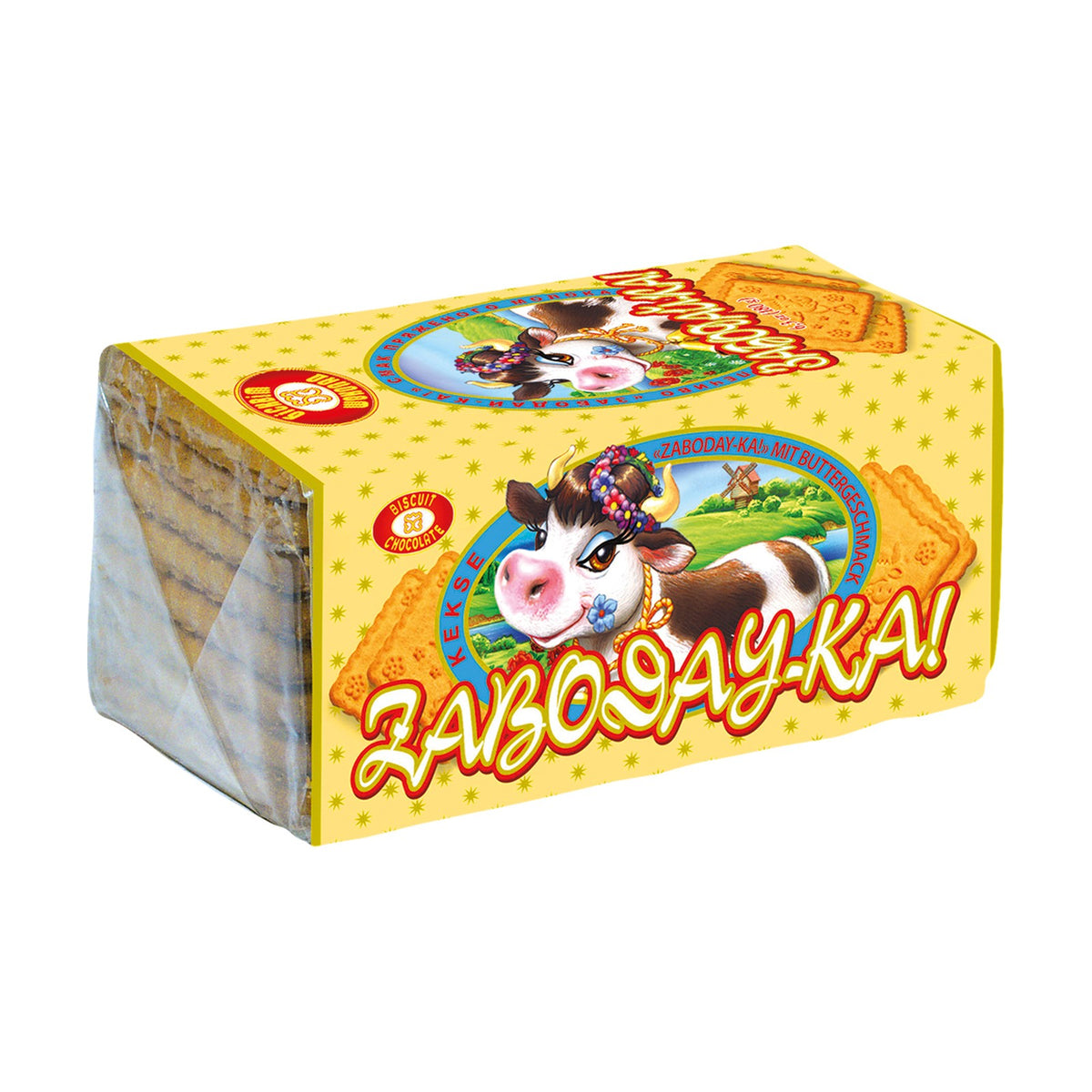 Bisvit-Shokolad, Biscuits Zabodaï-ka saveur lait cuit 180 g
