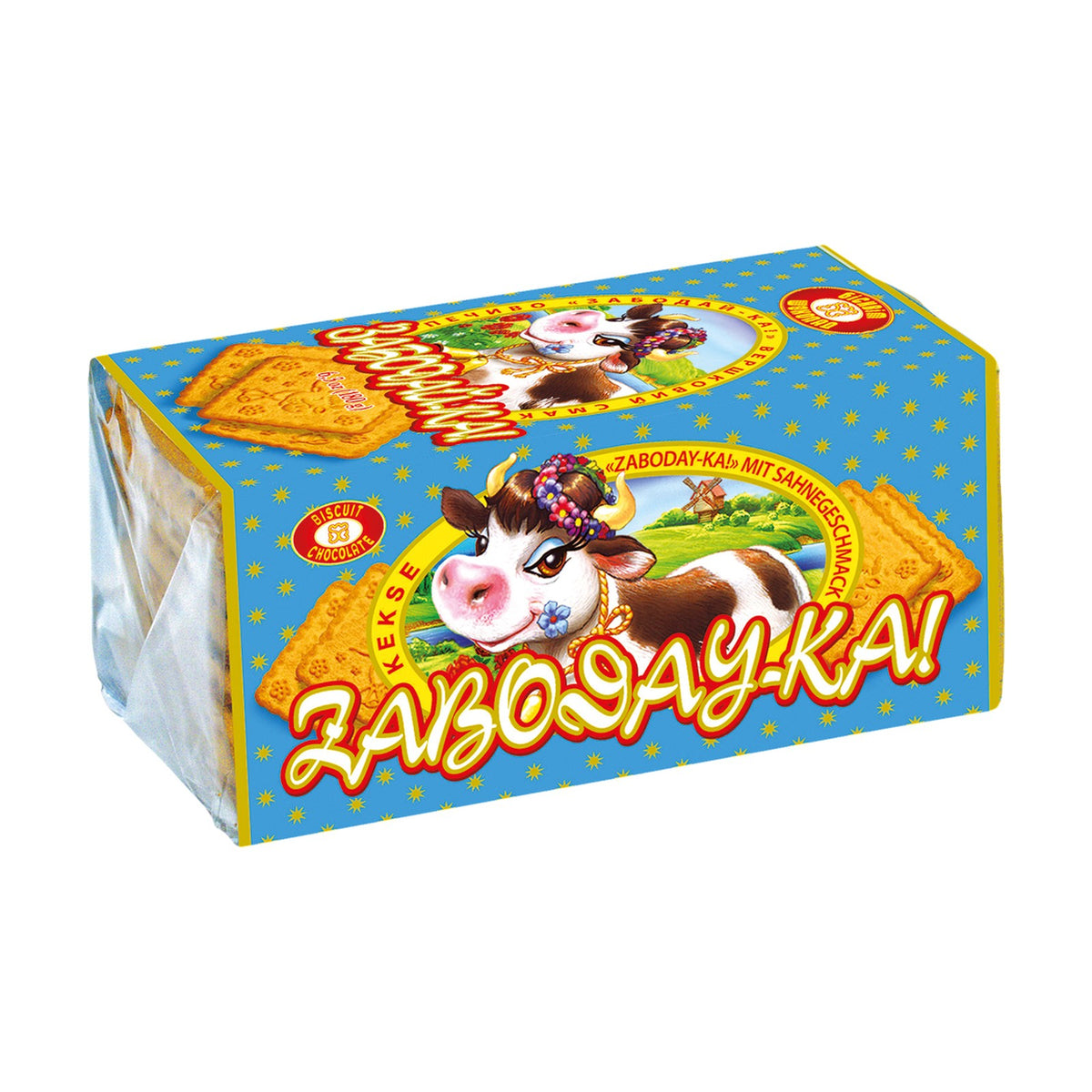 Biskvit-Chocolat, biscuits Zabodai-ka saveur crème 180 g