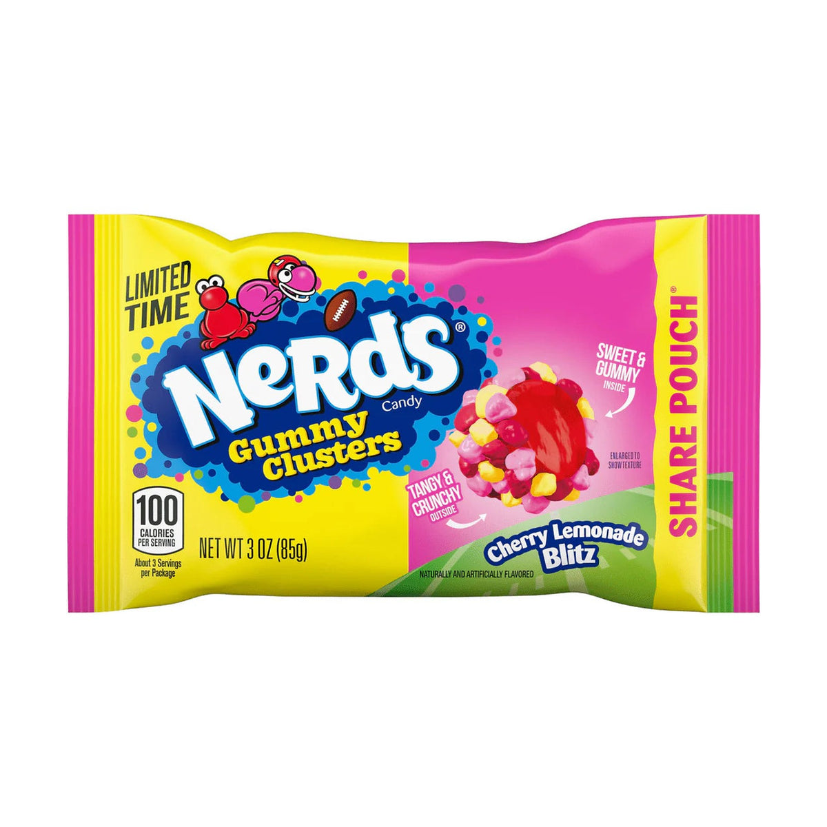 Nerds Gummy Clusters Cherry Lemonade Blitz 85 g