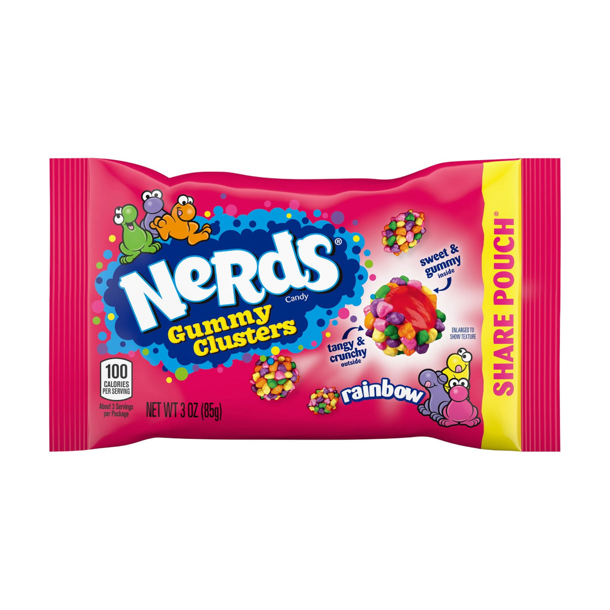 Nerds Gummy Clusters Rainbow 85 g