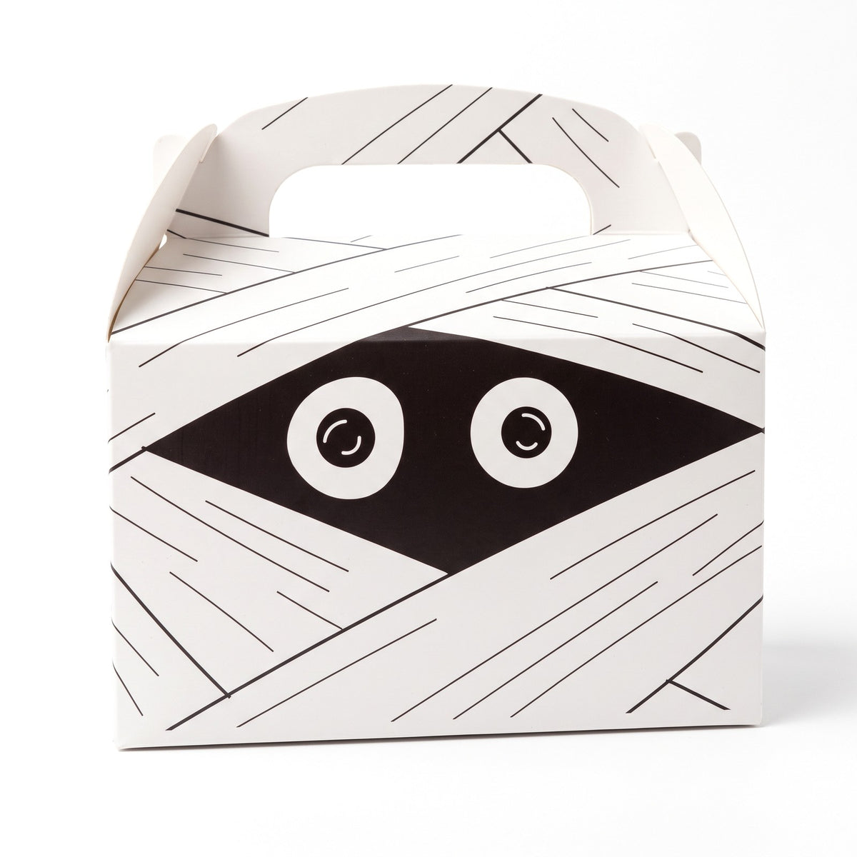 Coffret Halloween garni Momie, boîte à poignée