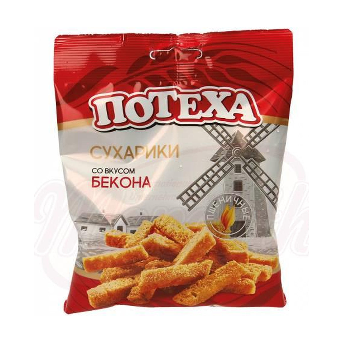 Potekha, croûtons de blé saveur bacon