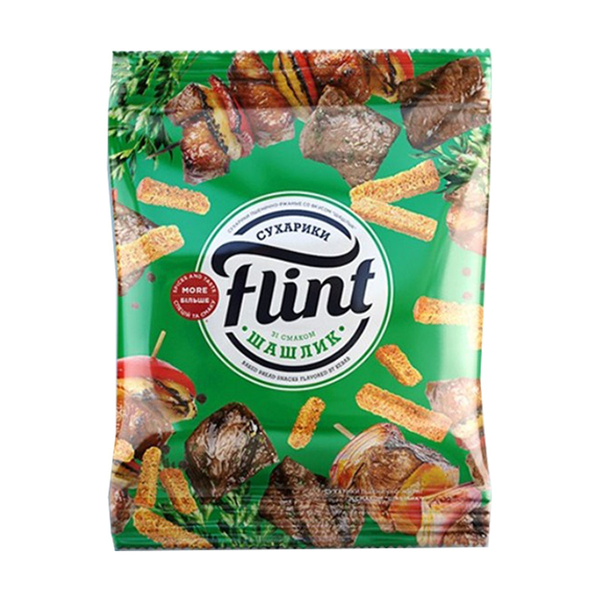 Flint, Croûtons de pain blé-seigle saveur kebab 70 g
