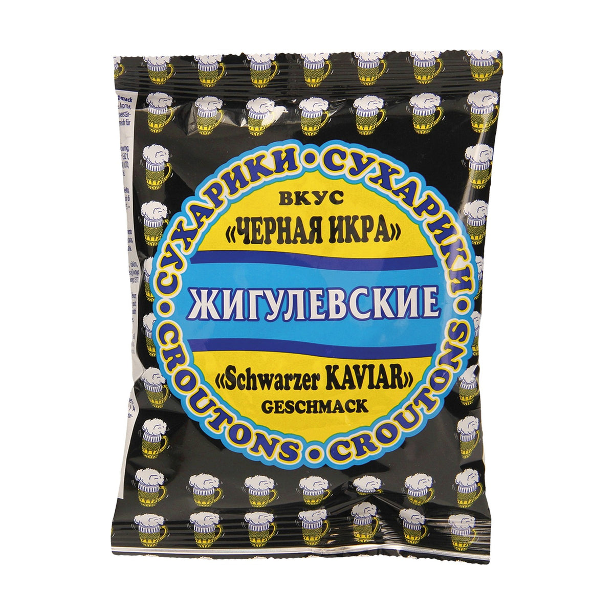 Jigulevskie, Croûtons saveur caviar noir