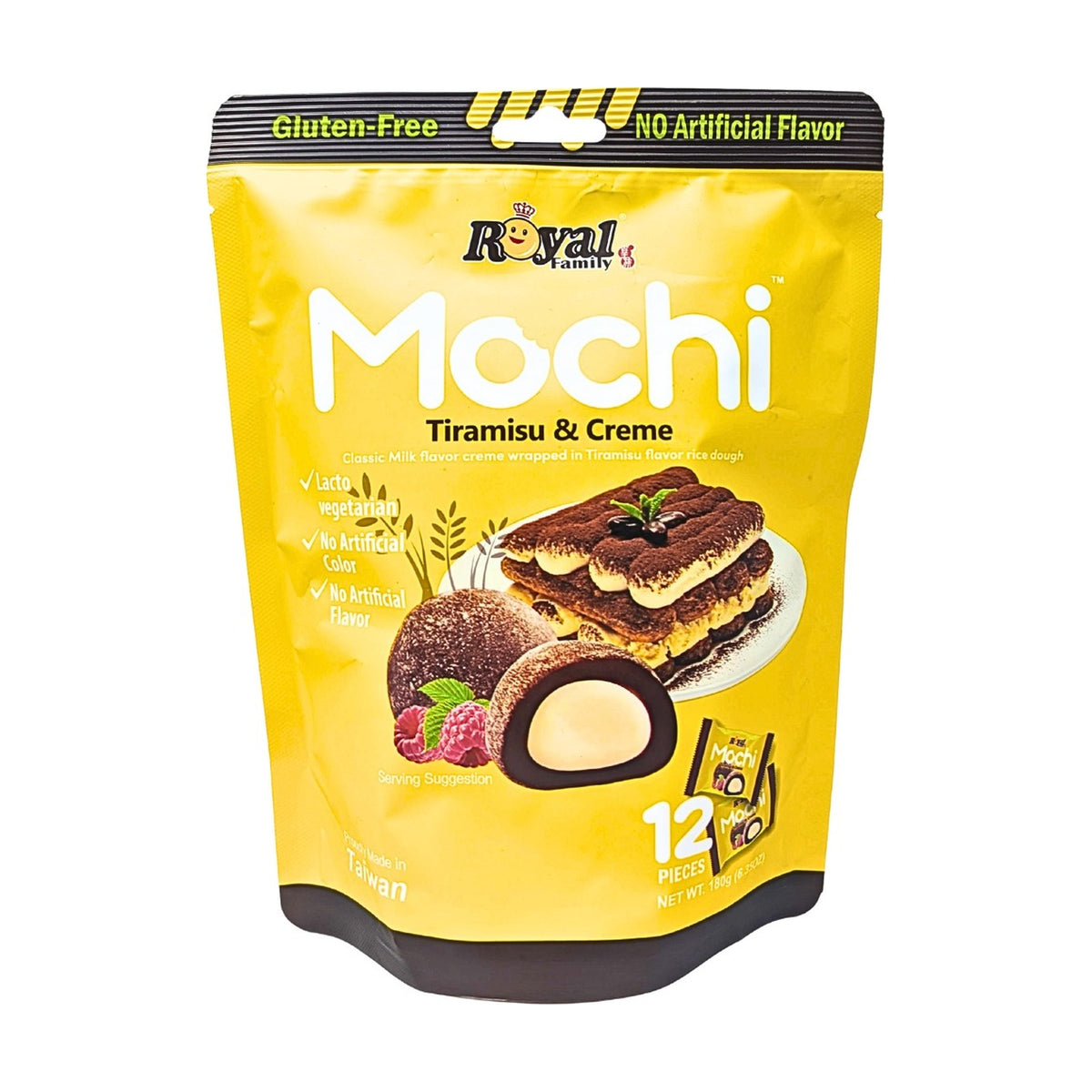 Royal Family Mochi Tiramisu et Crème 180 g