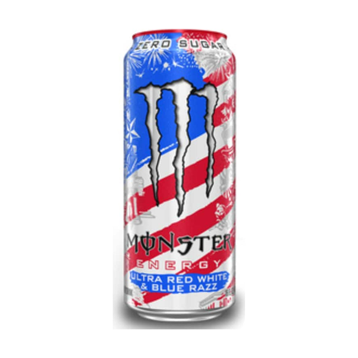 Monster Energy Ultra Red White & Blue Razz 473 ml