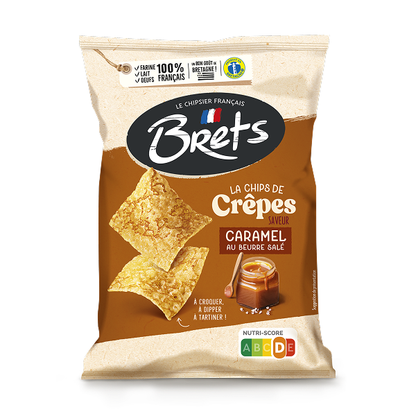 Bret's Chips de crêpe caramel au beurre salé
