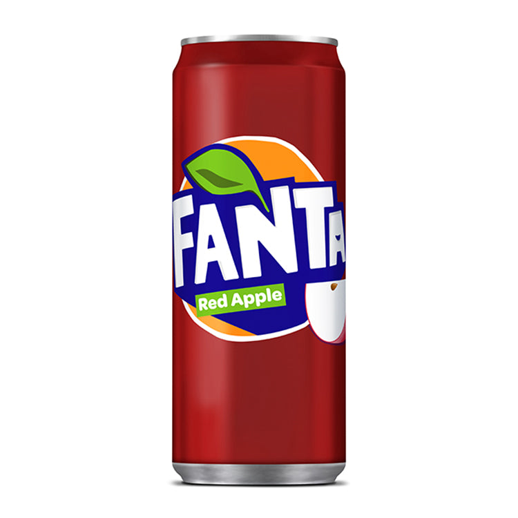 Fanta Red Apple 330 ml (import Moyen-Orient/Asie)