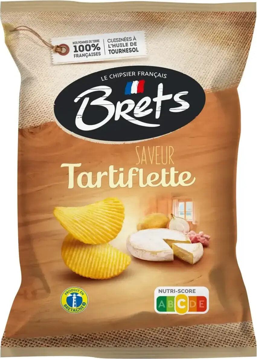 Brets Chips saveur Tartiflette 125 g