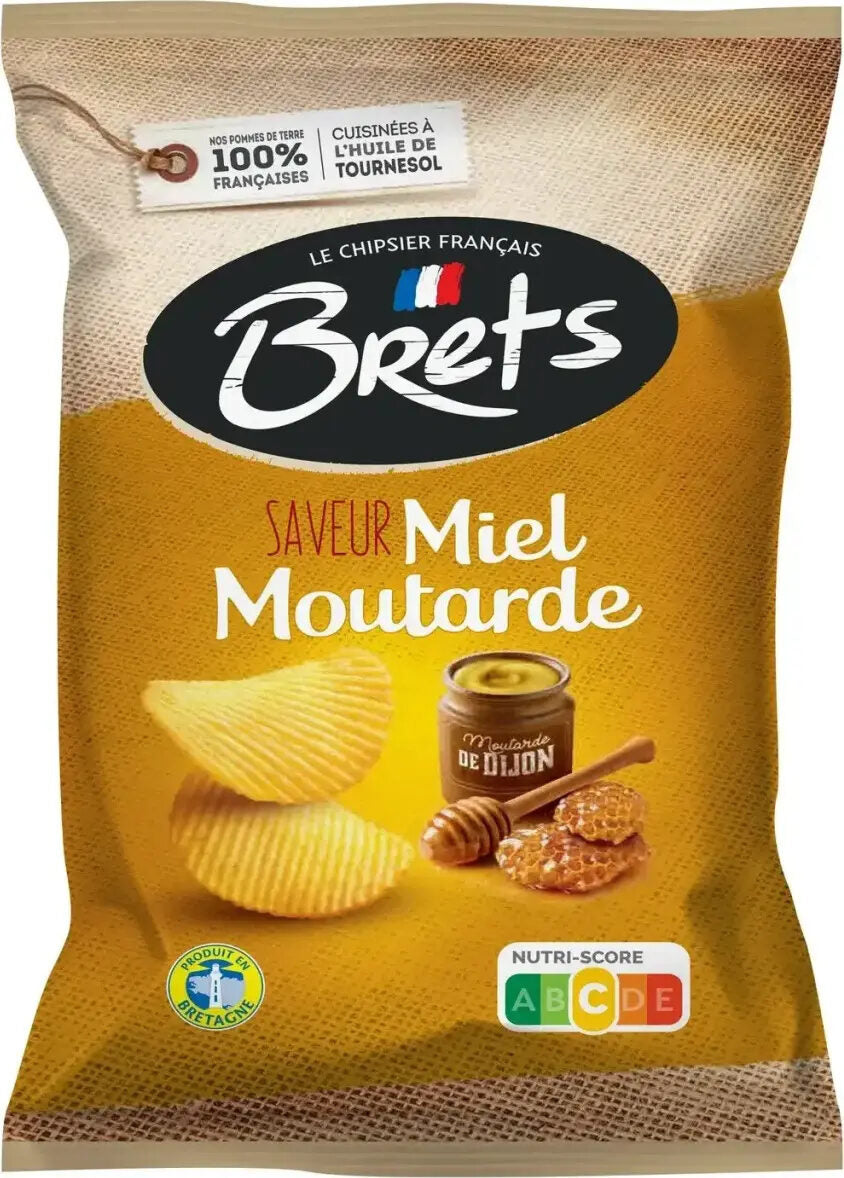 Chips Brets saveur miel moutarde 125 g