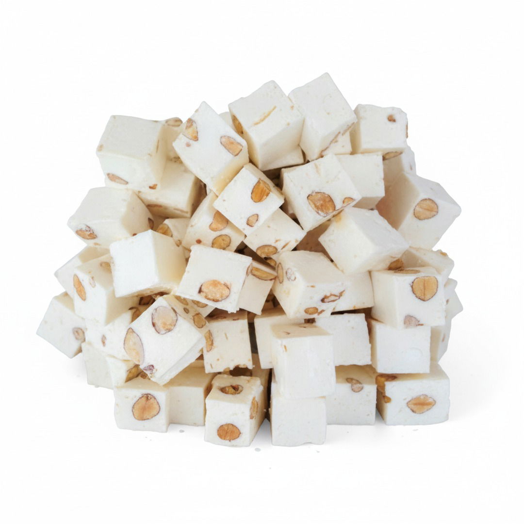 Nougat Cube aux Amandes – Douceur Gourmande & Croquante